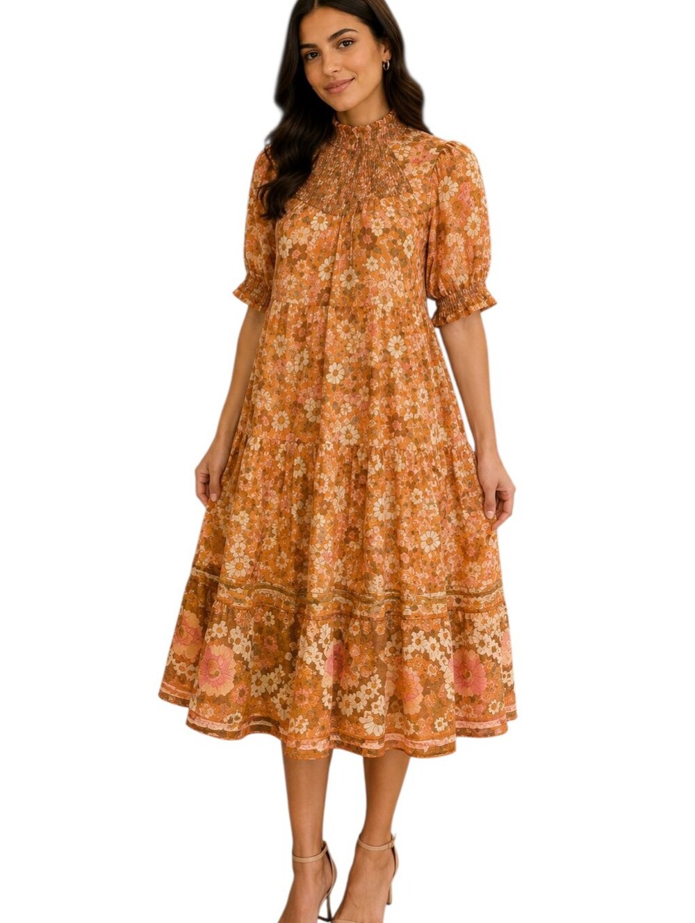 Spell and the Gypsy Anne Organic Cotton Midi Dress